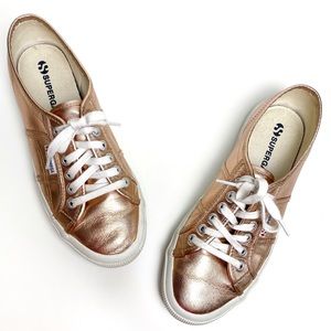 Superga 2750 Rose Gold Low Top Sneaker